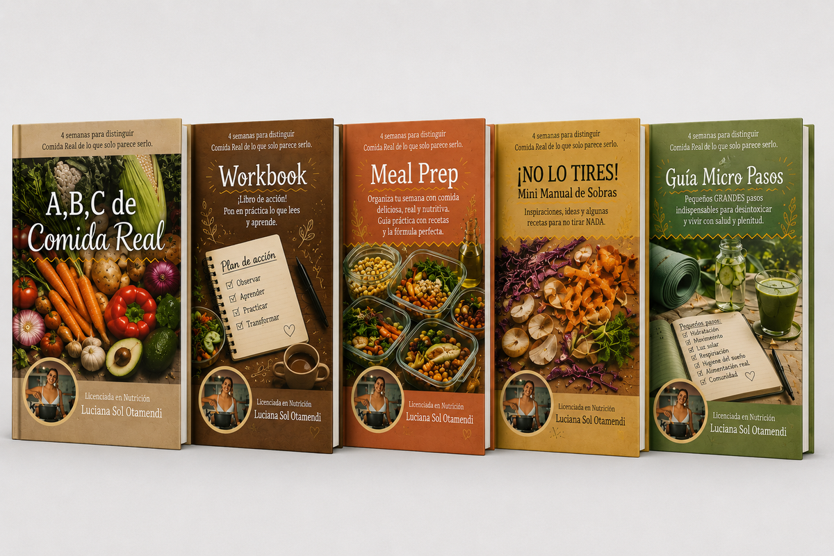 A, B, C… Comida Real — Pack Completo